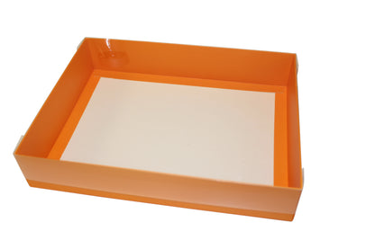 Clear Lid Boxes / 6 Grid Box - 30 x 22 x 5cm