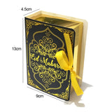 Eid Mubarak Book Style Favour / Box With Ribbon