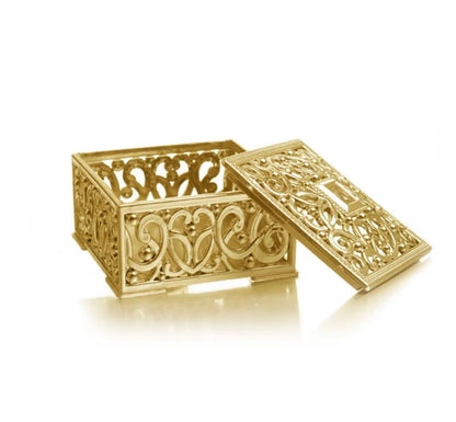 Square Gold/Silver favour box