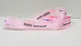 Baby Pink “Happy Birthday” ribbon