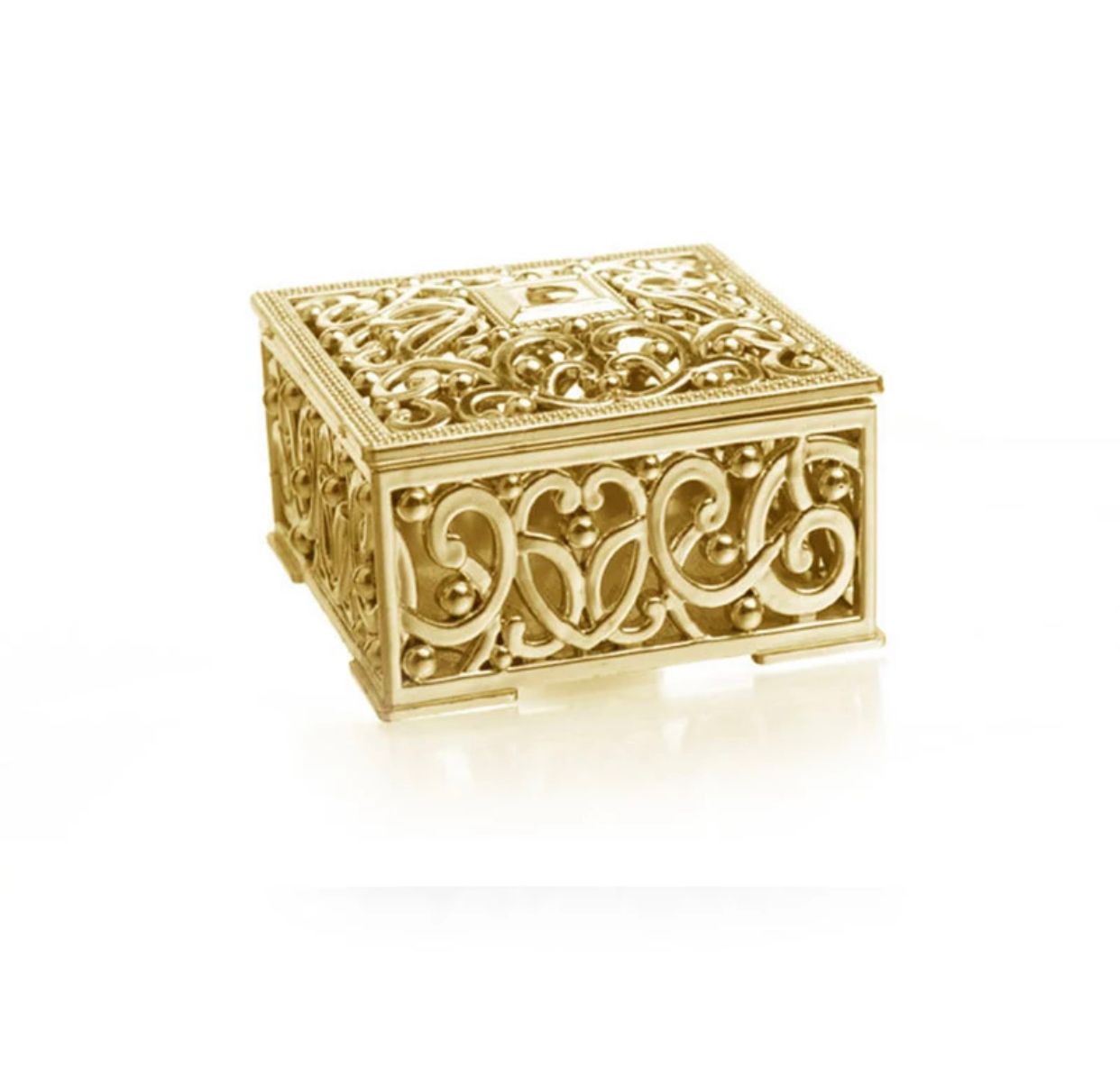 Square Gold/Silver favour box