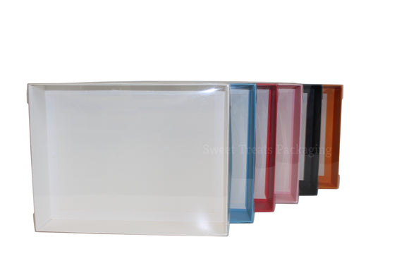 Clear Lid Boxes  - 26 x 20 x 5cm