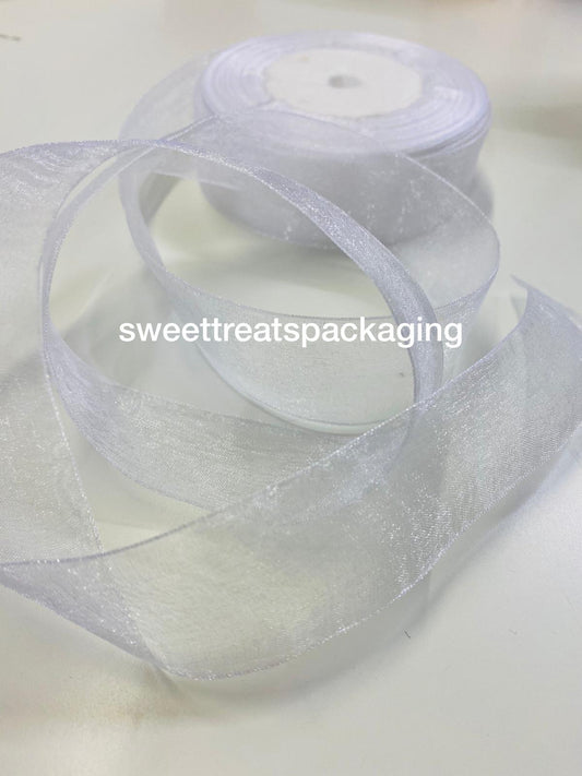 Plain White ribbon