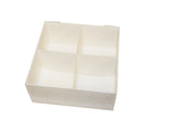 Small clear lid box - 12x12x5cm