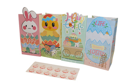 Easter pick and mix bags with stickers (24pack)