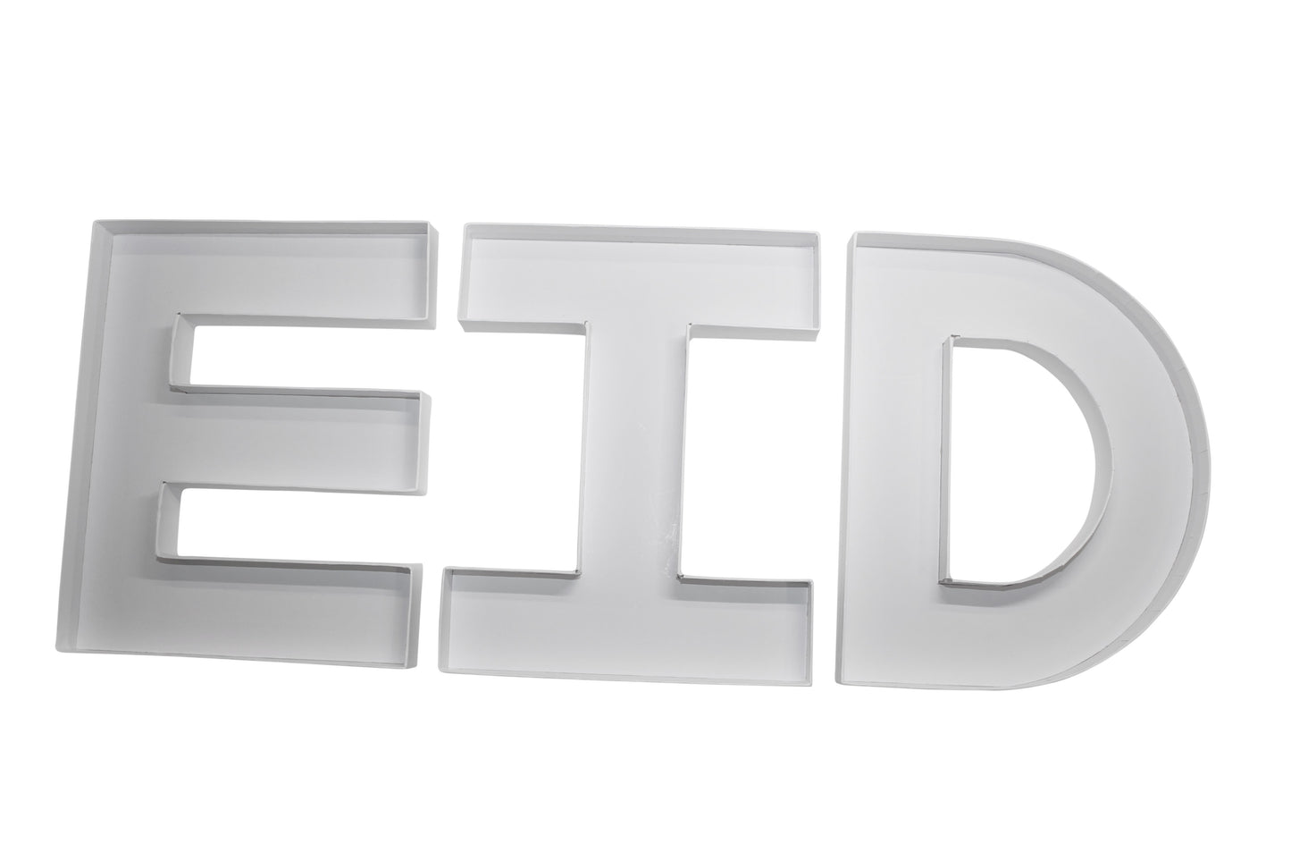 Empty fillable letters ‘E I D’