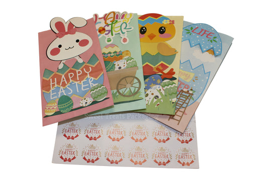Easter pick and mix bags with stickers (24pack)