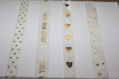 Gold Foil Ribbon multipack