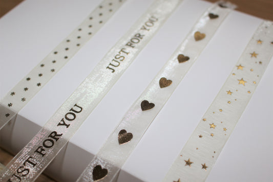 Gold Foil Ribbon multipack