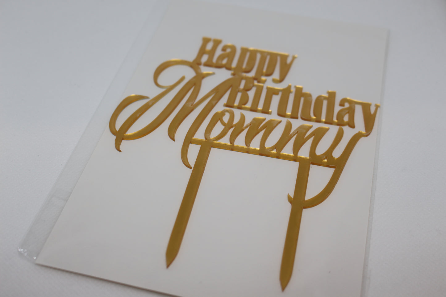 Happy Birthday Mommy cake topper