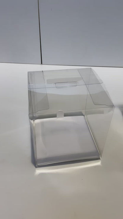 Clear Cake Box 13x13x13cm ( fits inside presentation box)