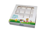 Empty Easter Boxes with inserts - 15x15x3.5cm