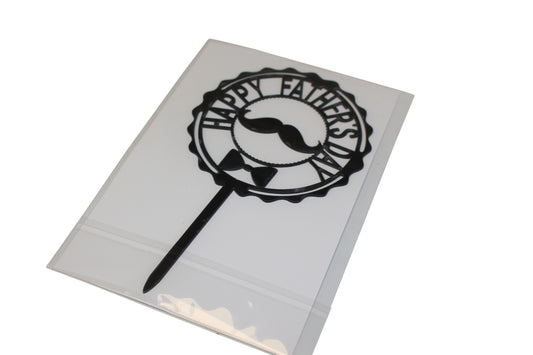 Happy Fathers Day cake topper
