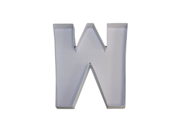 Fillable letter ‘W’