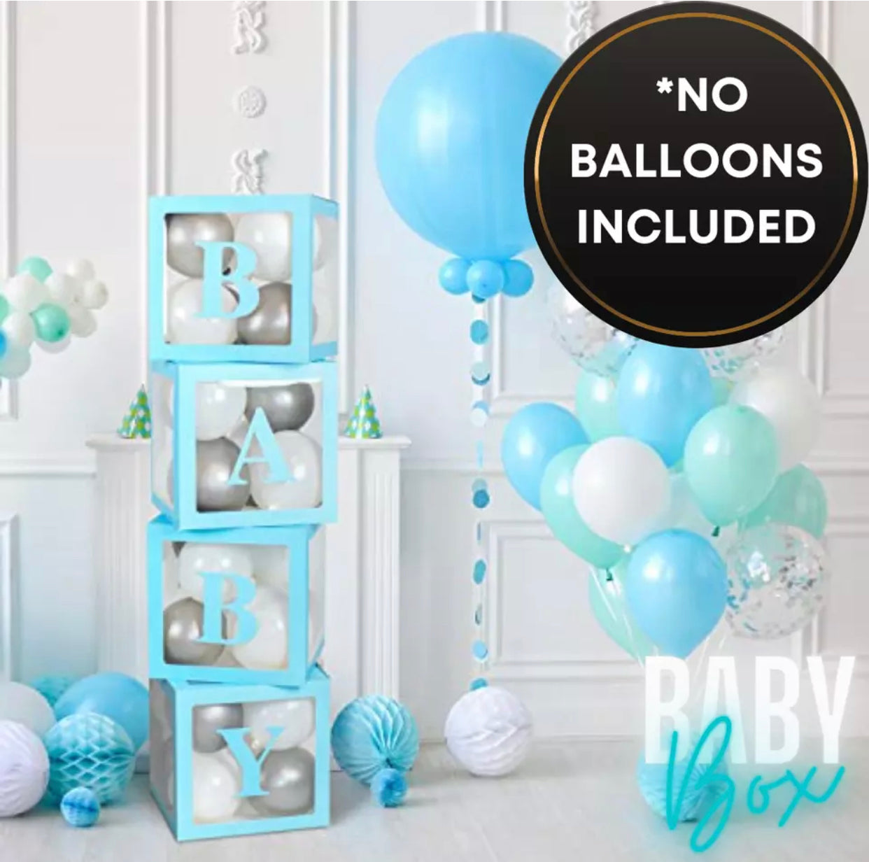 BABY/ LOVE DISPLAY GIFT BOX - 4 BOX SET