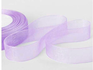 Organza Plain Purple Ribbon