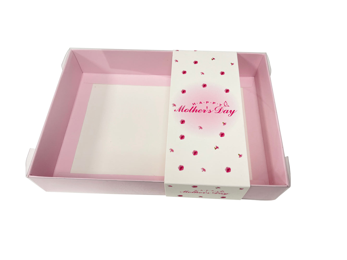 Clear Lid Box With Mothers Day Sleeve - 20 x 14 x 3.5cm