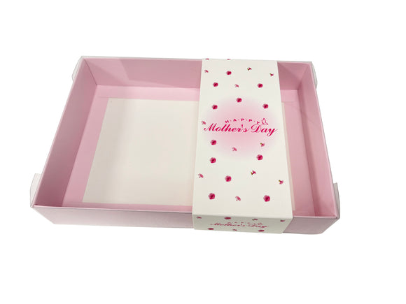 Clear Lid Box With Mothers Day Sleeve - 20 x 14 x 3.5cm