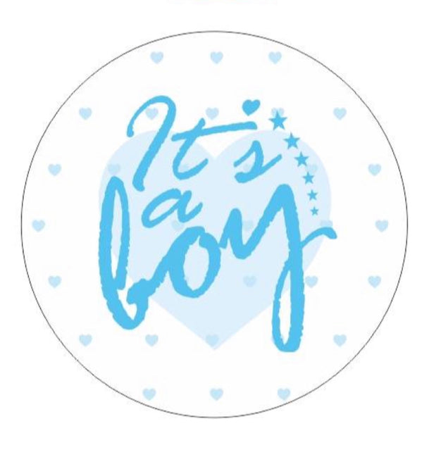 Large It's a Boy Stickers [10]