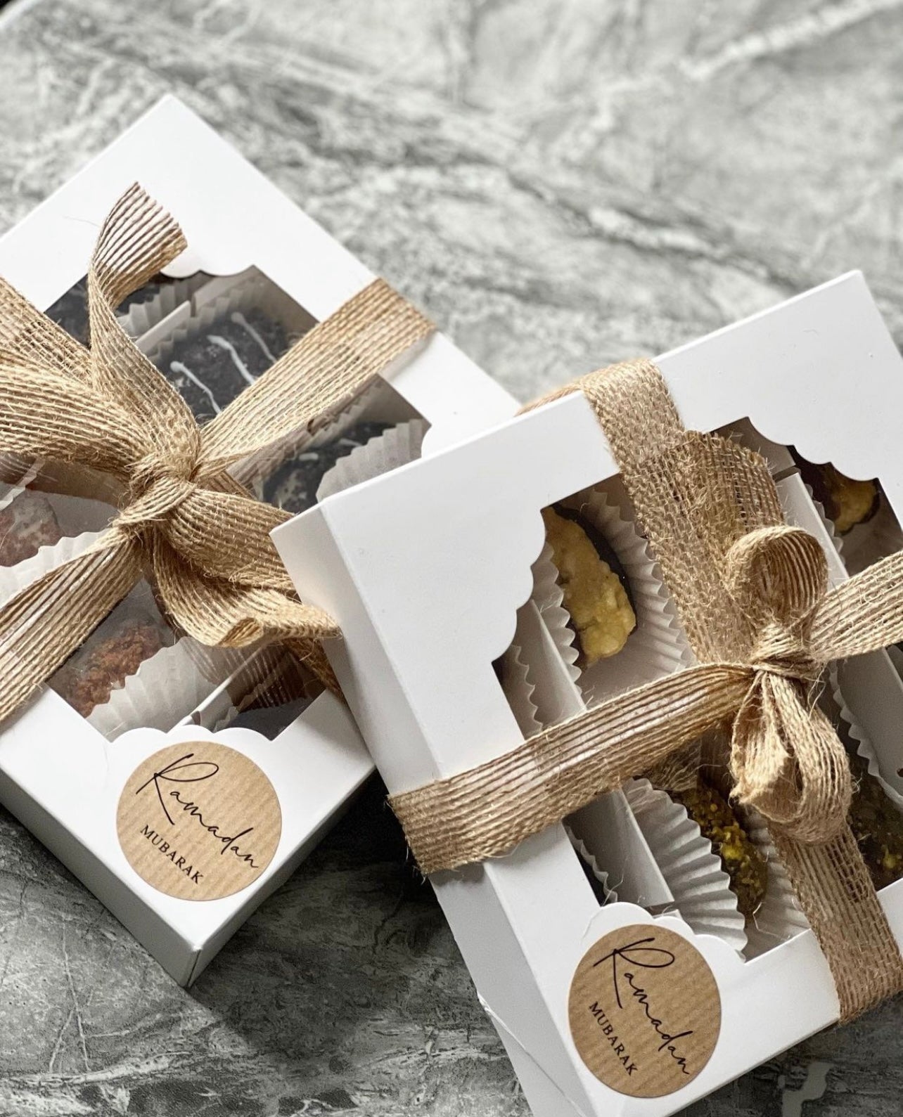White Window Boxes With Inserts - 15x15x3.5 cm – Sweet Treats Packaging