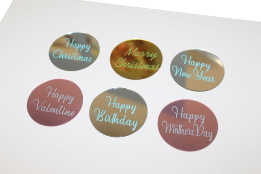 Acrylic discs