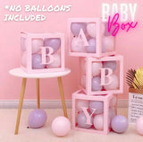 BABY/ LOVE DISPLAY GIFT BOX - 4 BOX SET