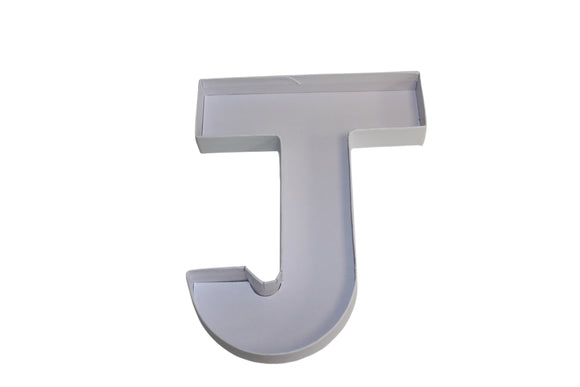 Fillable letter ‘J’