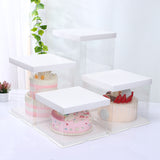 Clear Square Cake Box - 8 Inch