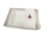 Clear Lid Box With Valentine Teddy sleeve - 20 x 14 x 3.5cm