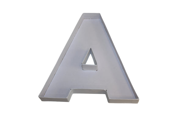 Fillable letter A is