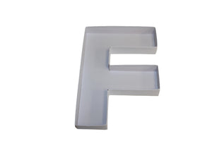 Fillable letter F – Sweet Treats Packaging