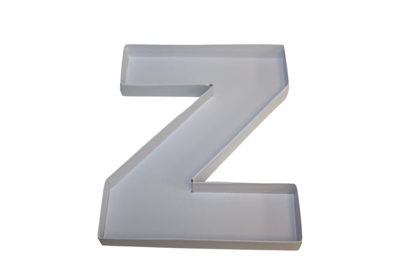 Fillable letter Z