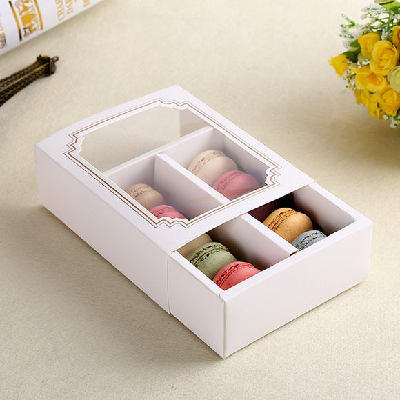 Macaron box with window - Double box