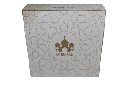 White Mubarak section boxes - 18x18x5cm