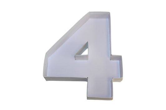 Fillable number 4