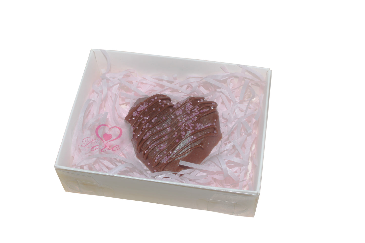 White Clear Lid Box - 12 x 9 x 3.5 cm